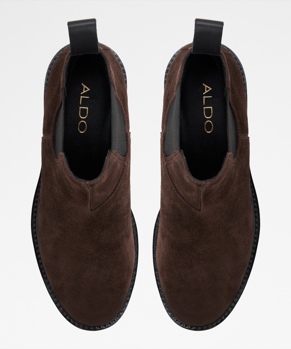 Botines básicos de mujer con punta redonda - Aldo - Marrón Marrón-6