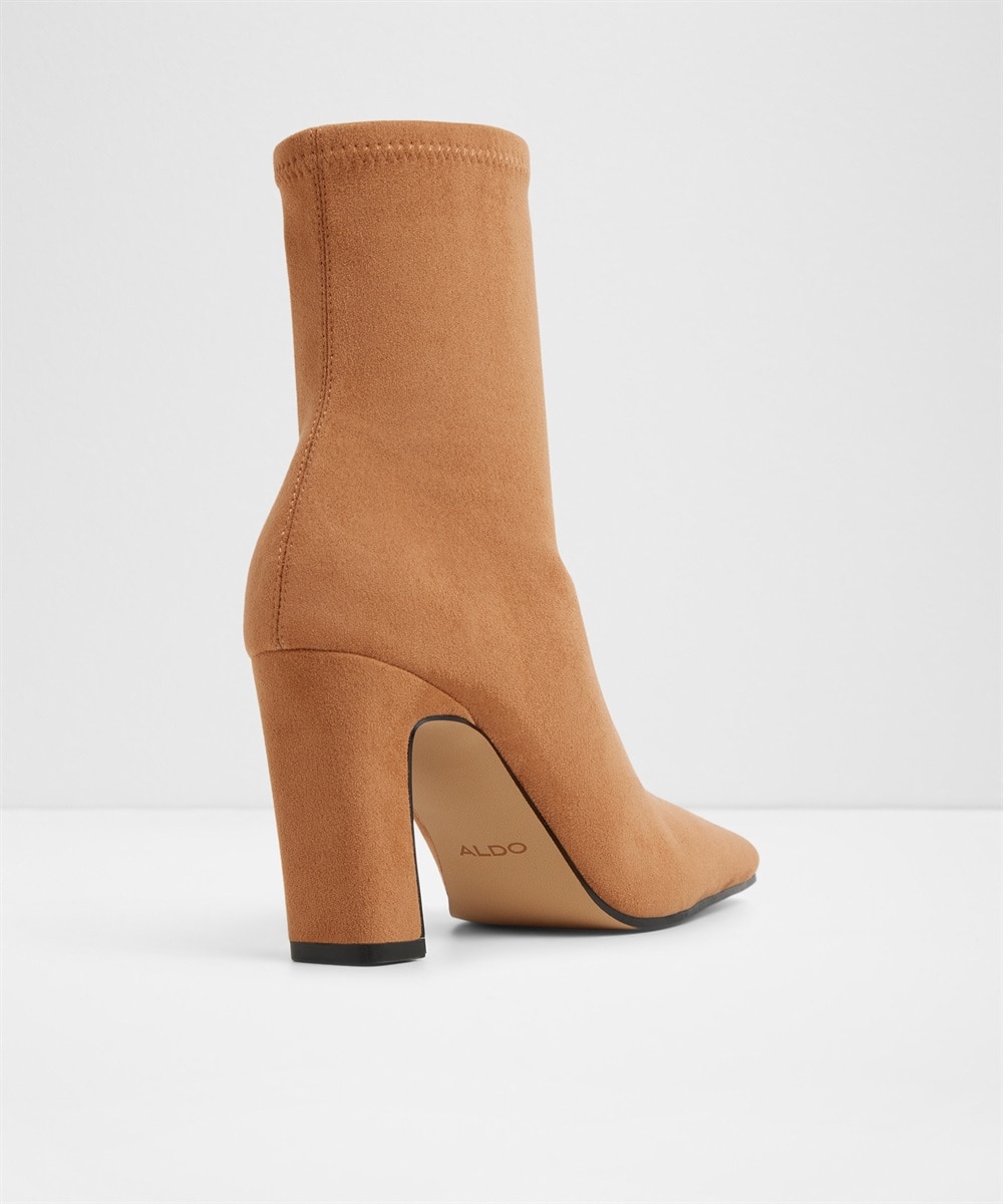 Botines básicos de mujer con punta cuadrada - Aldo - Camel Camel-2