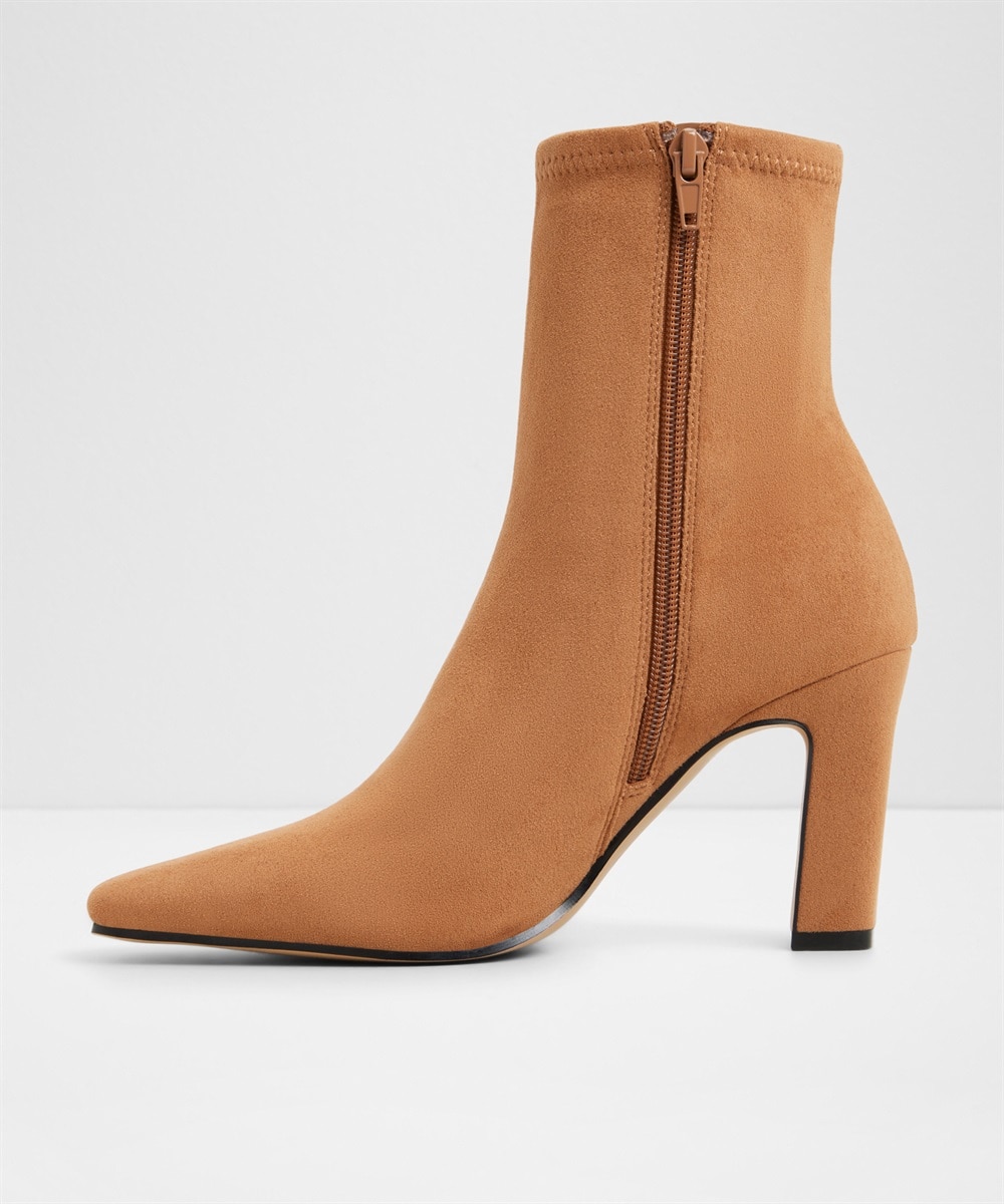Botines básicos de mujer con punta cuadrada - Aldo - Camel Camel-5