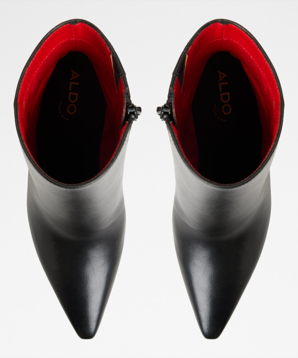 Botines básicos de mujer con punta afilada - Aldo - Negro Negro-6
