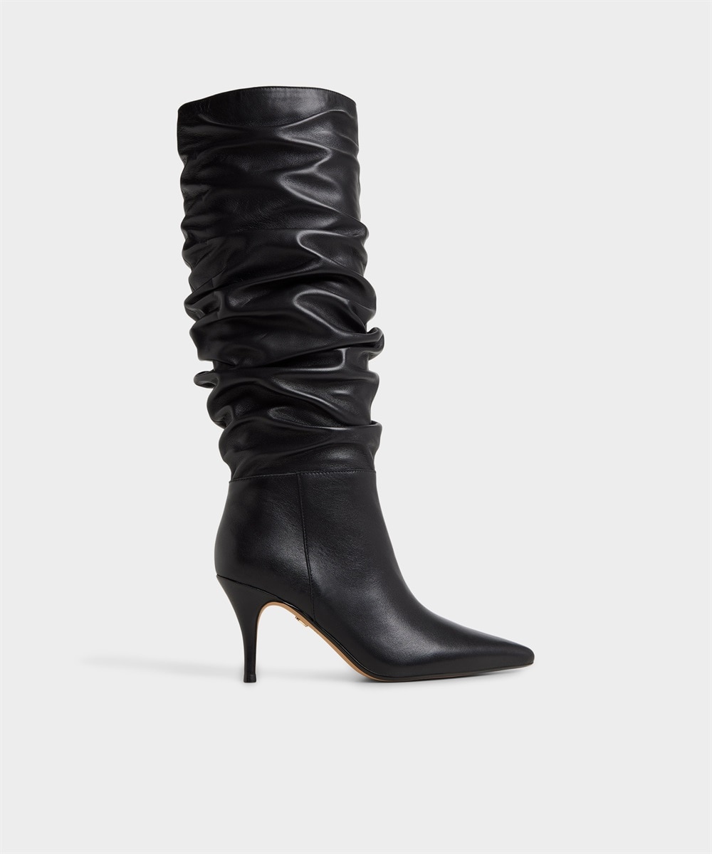 Botas básicas de mujer con punta afilada - Aldo - Negro Negro-1
