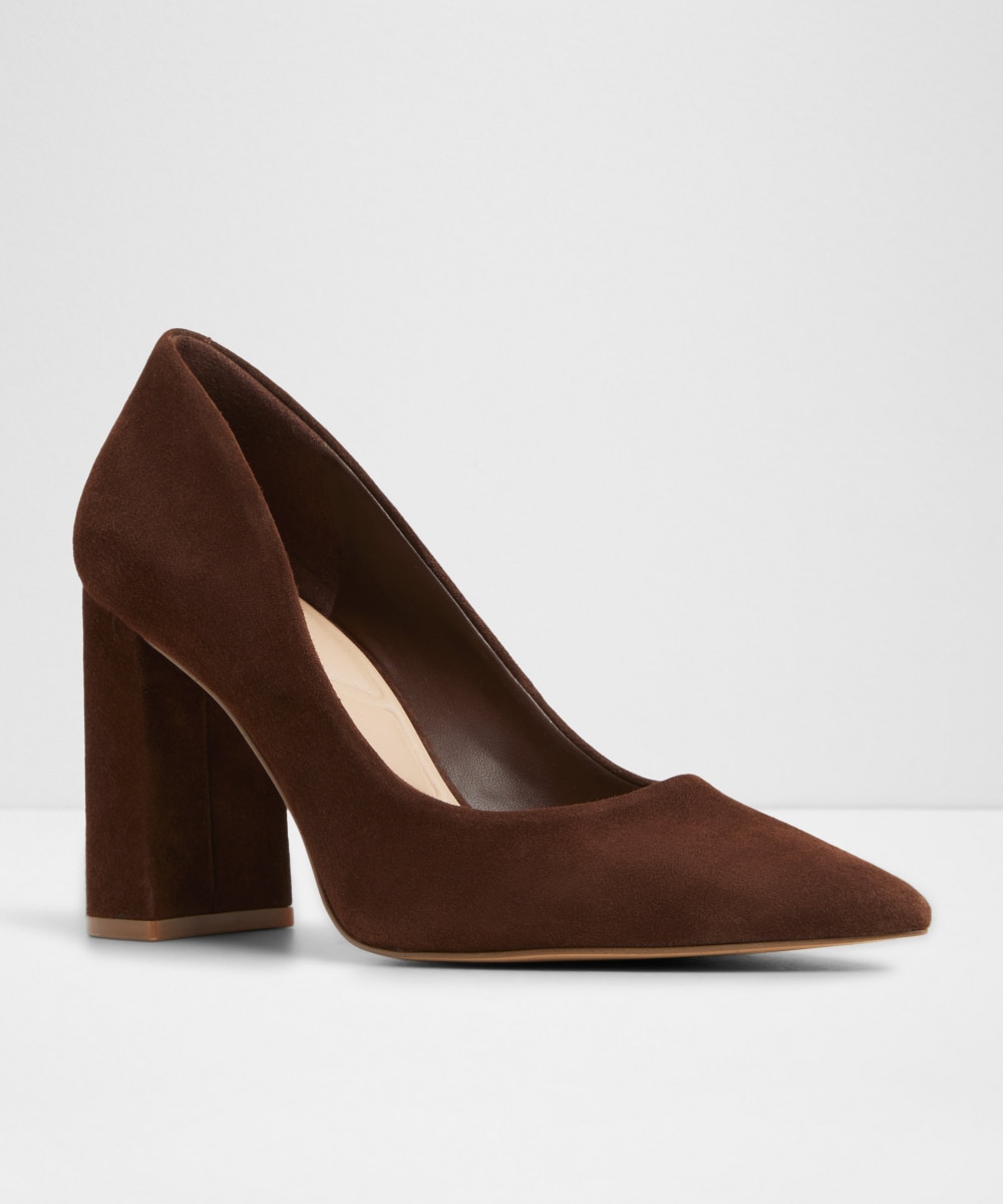 Zapatos de salón de mujer con punta afilada - Aldo - Marrón Marrón-4
