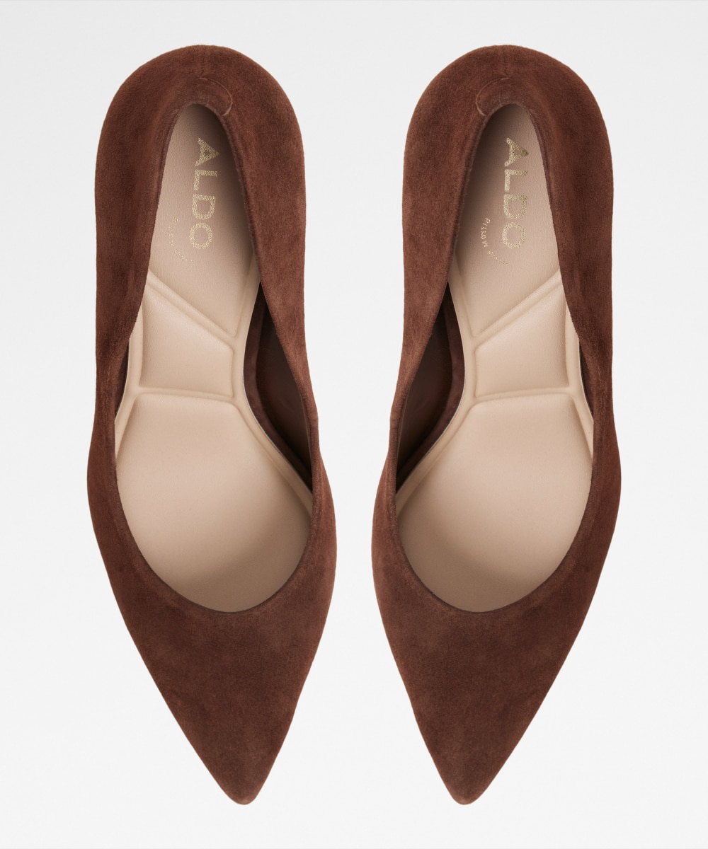 Zapatos de salón de mujer con punta afilada - Aldo - Marrón Marrón-6