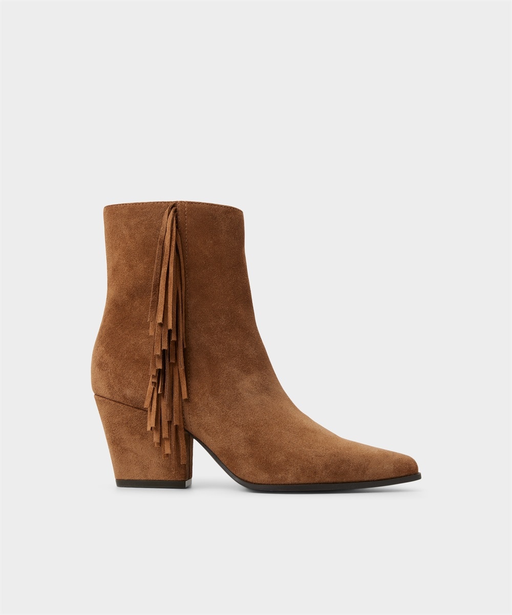 Botines básicos de mujer con punta afilada - Aldo - Camel Camel-1