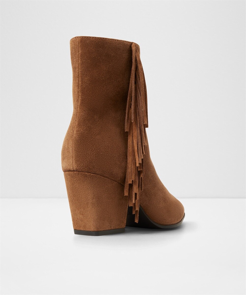 Botines básicos de mujer con punta afilada - Aldo - Camel Camel-2