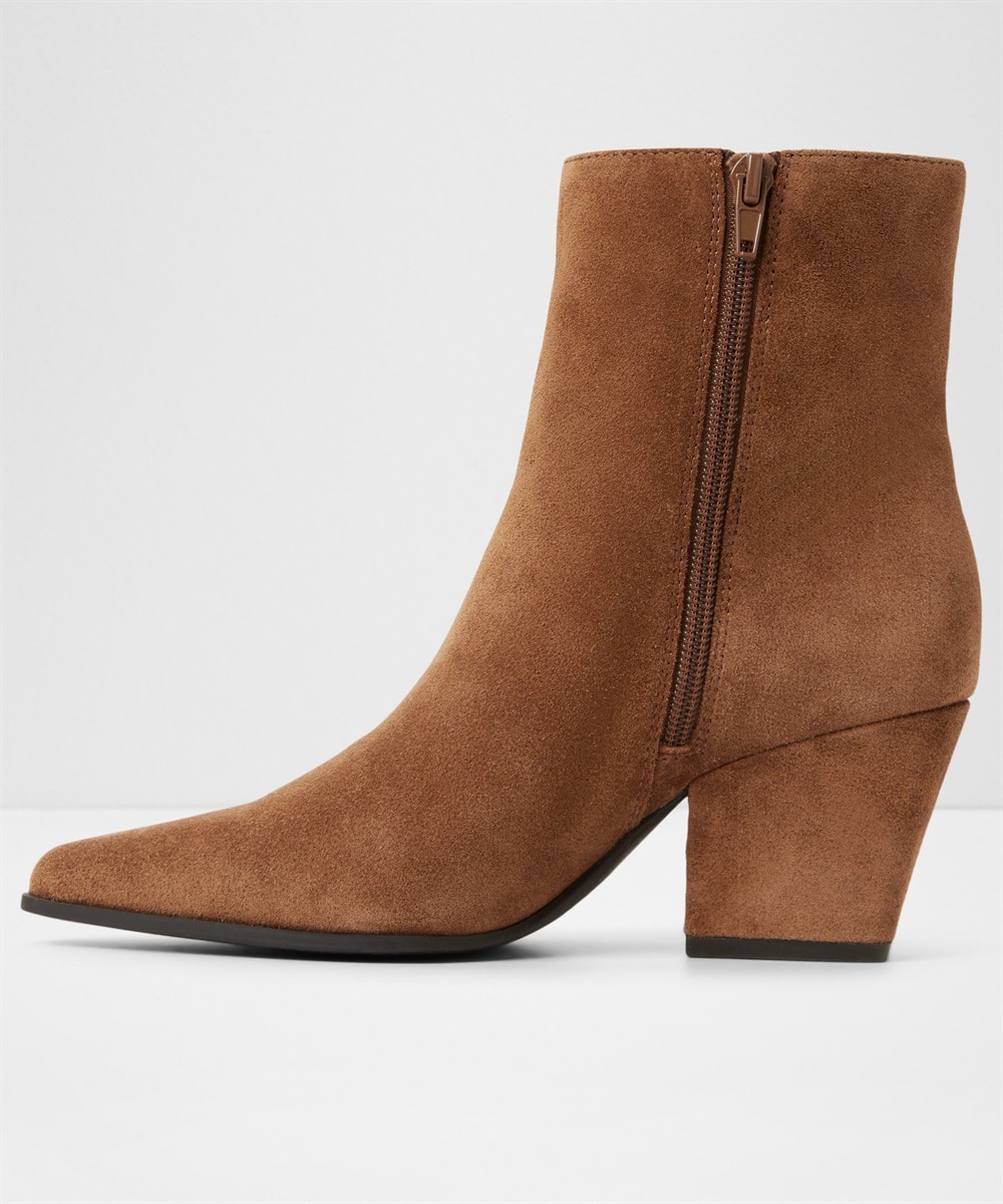 Botines básicos de mujer con punta afilada - Aldo - Camel Camel-4