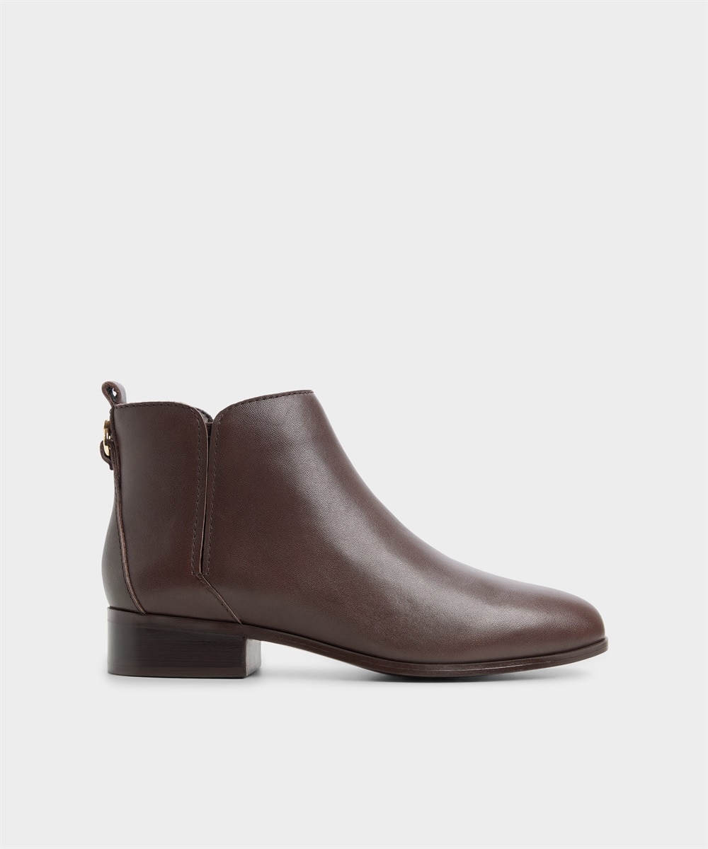 Botines básicos de mujer con punta redonda - Aldo - Marrón Marrón-1