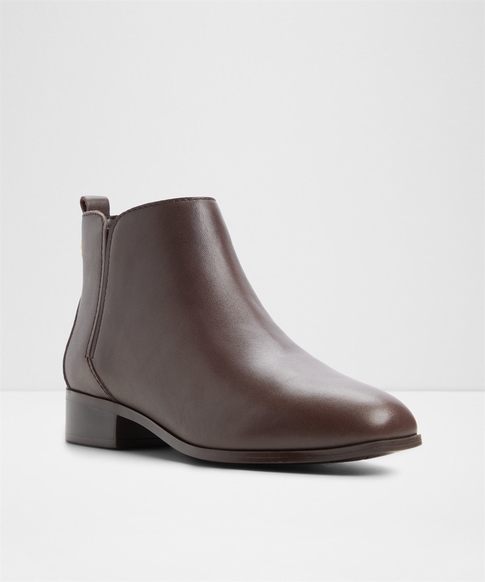 Botines básicos de mujer con punta redonda - Aldo - Marrón Marrón-6