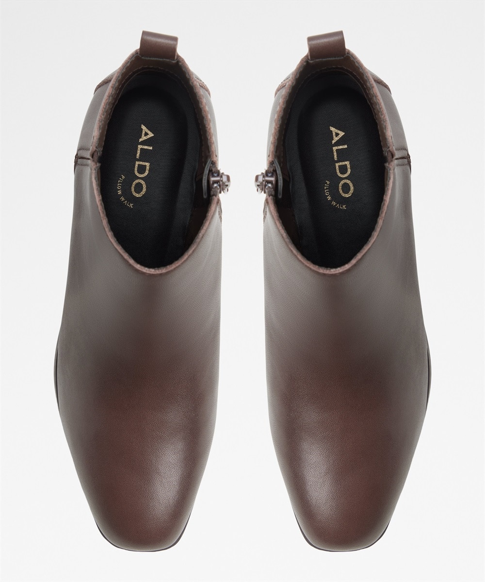 Botines básicos de mujer con punta redonda - Aldo - Marrón Marrón-7