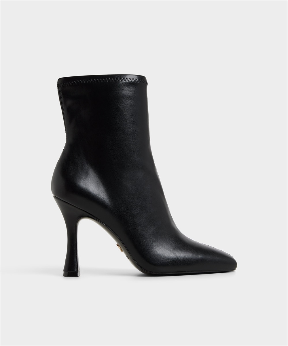 Botines básicos de mujer con punta cuadrada - Aldo - Negro Negro-1