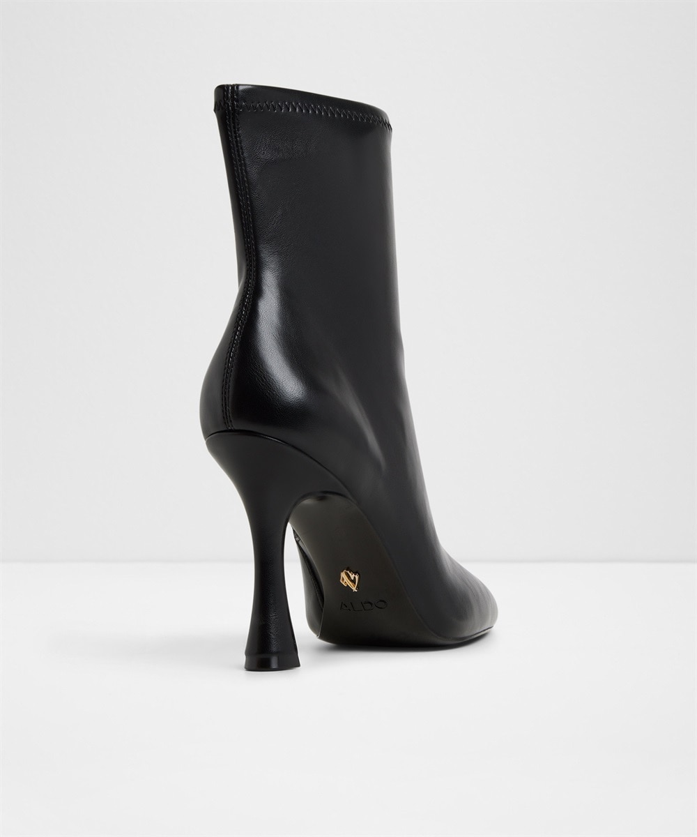 Botines básicos de mujer con punta cuadrada - Aldo - Negro Negro-2