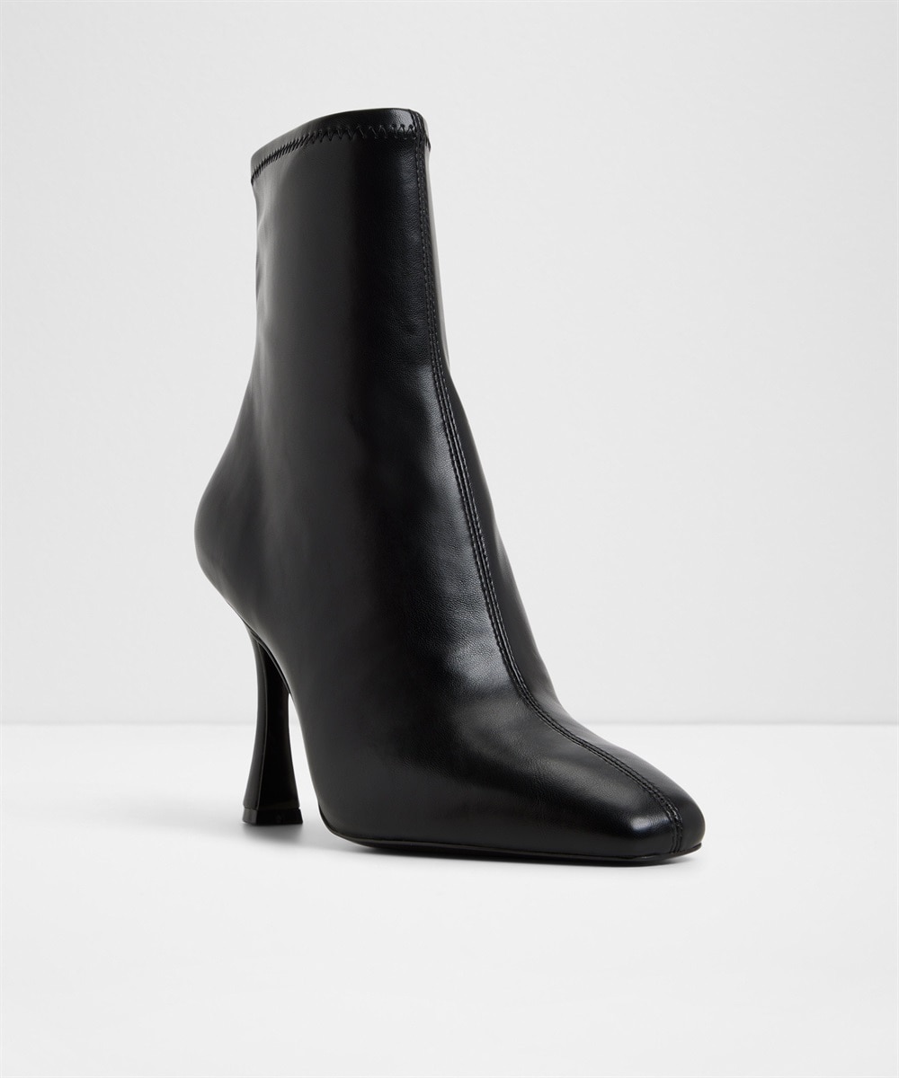 Botines básicos de mujer con punta cuadrada - Aldo - Negro Negro-3