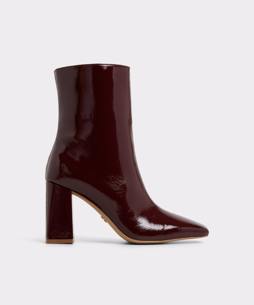 Botines básicos de mujer con punta cuadrada - Aldo - Burdeos Burdeos-1