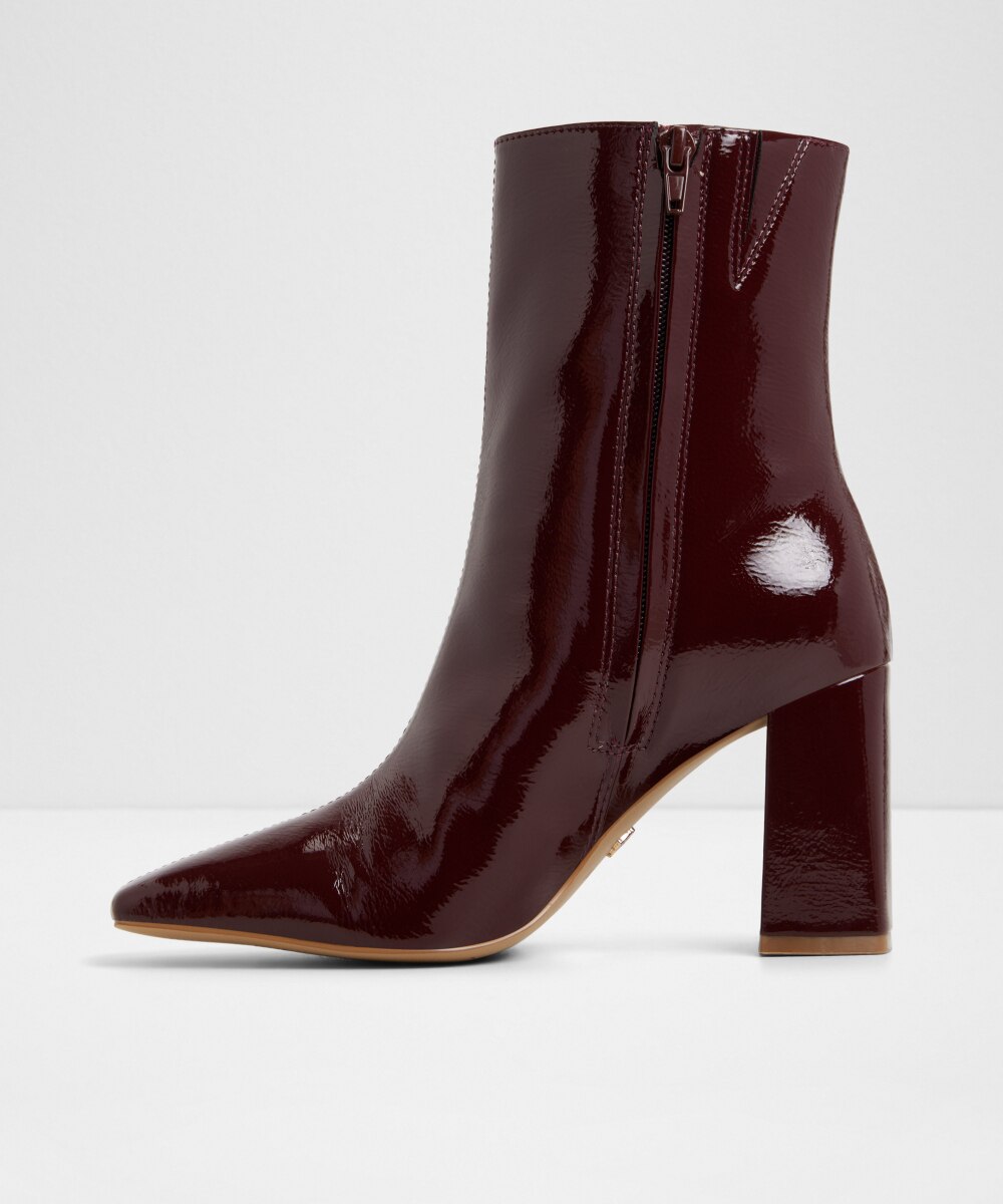 Botines básicos de mujer con punta cuadrada - Aldo - Burdeos Burdeos-4