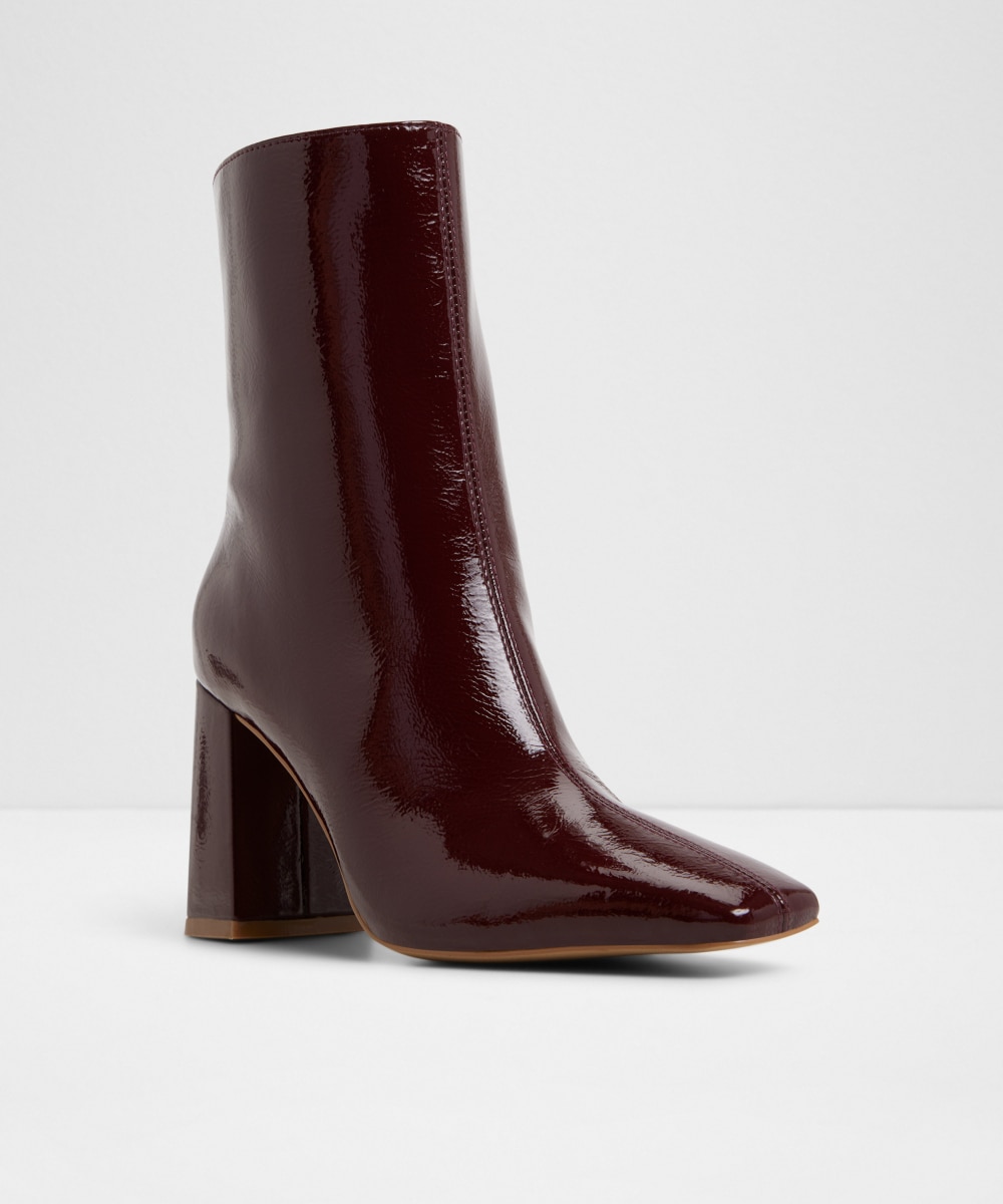 Botines básicos de mujer con punta cuadrada - Aldo - Burdeos Burdeos-3