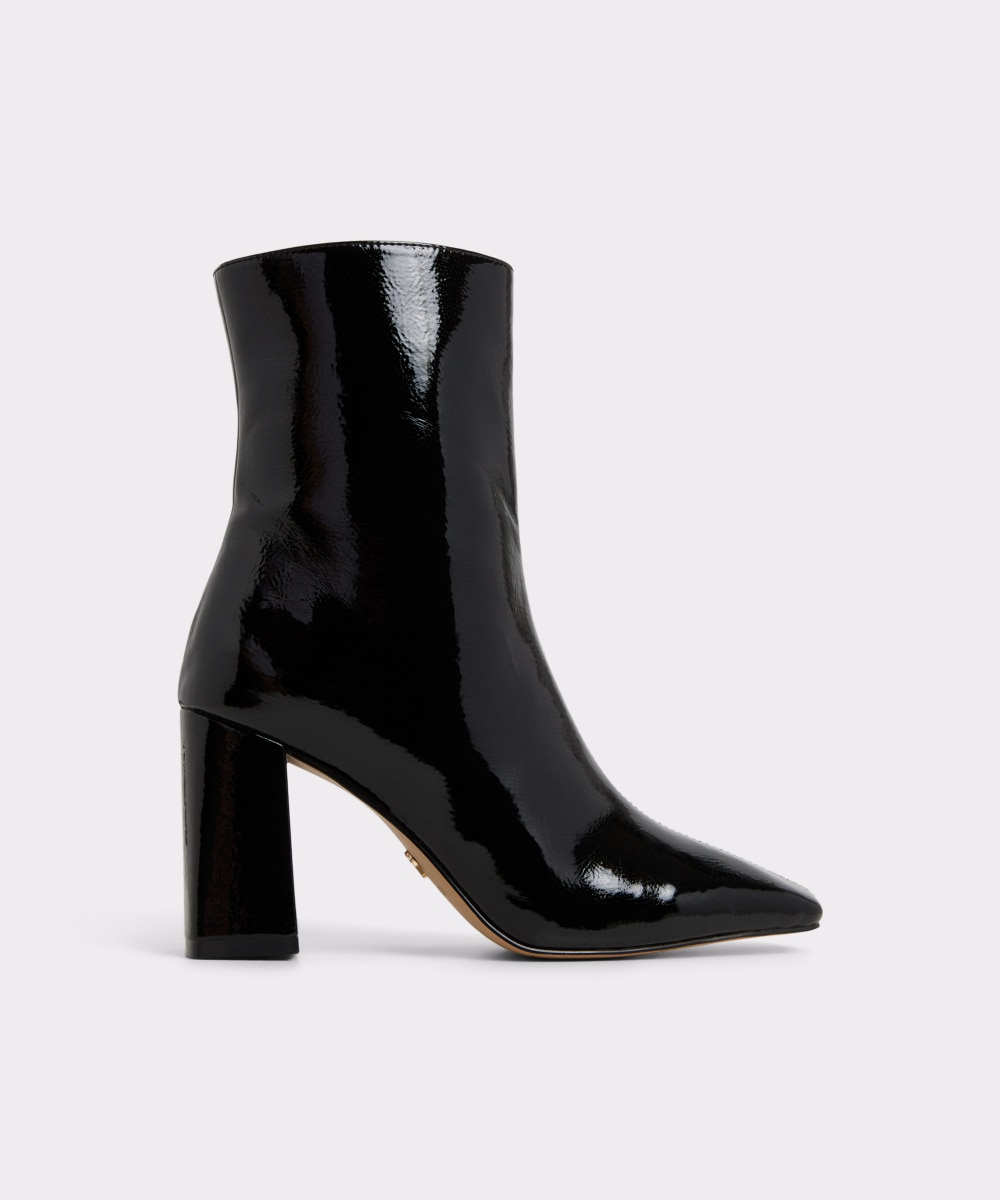Botines básicos de mujer con punta cuadrada - Aldo - Negro Negro-1