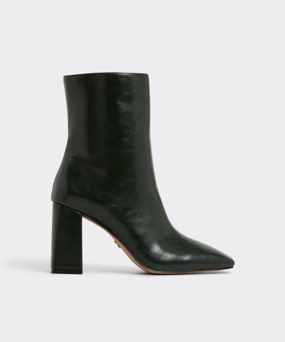 Botines básicos de mujer con punta cuadrada - Aldo - Verde Verde-1