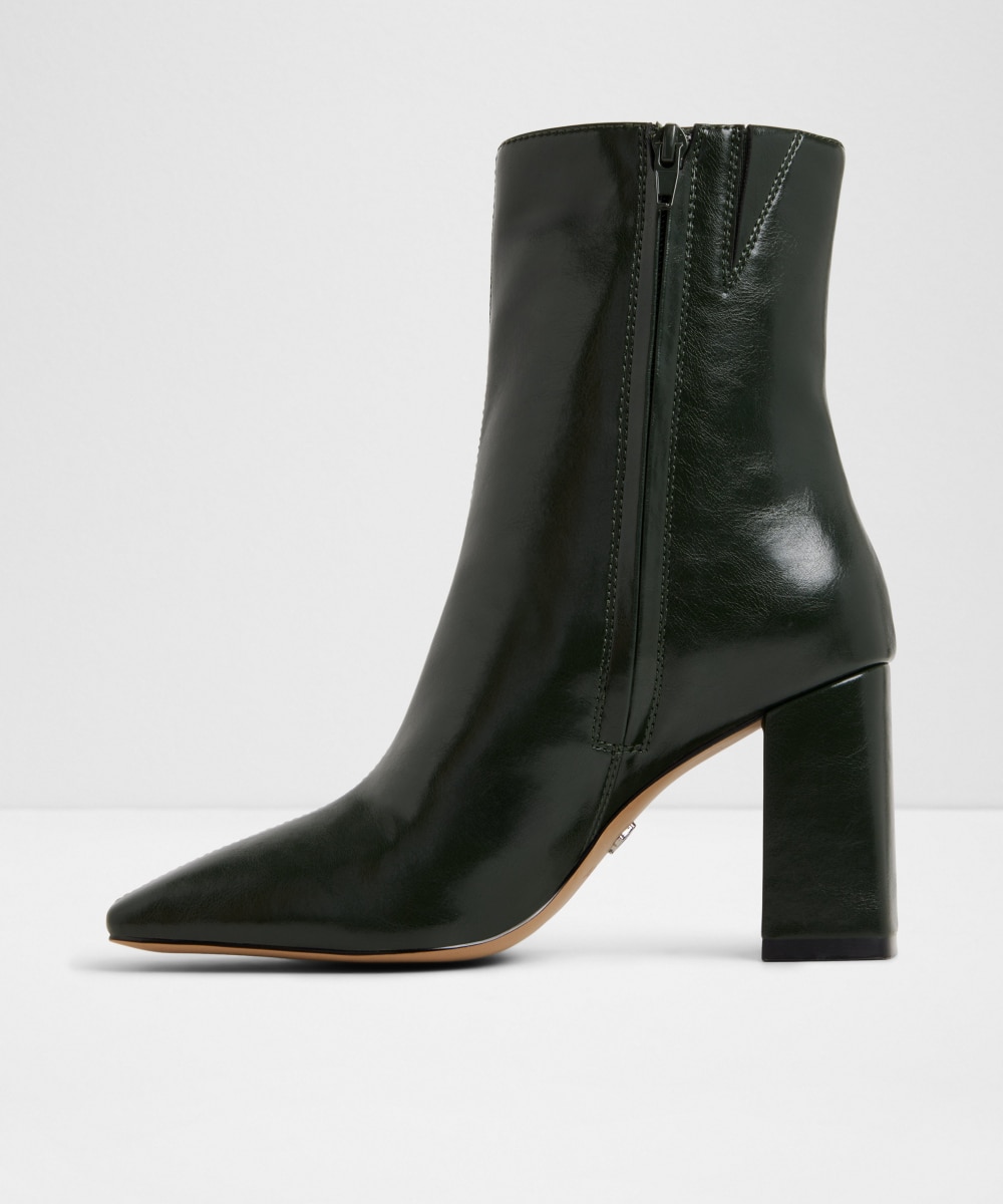 Botines básicos de mujer con punta cuadrada - Aldo - Verde Verde-3