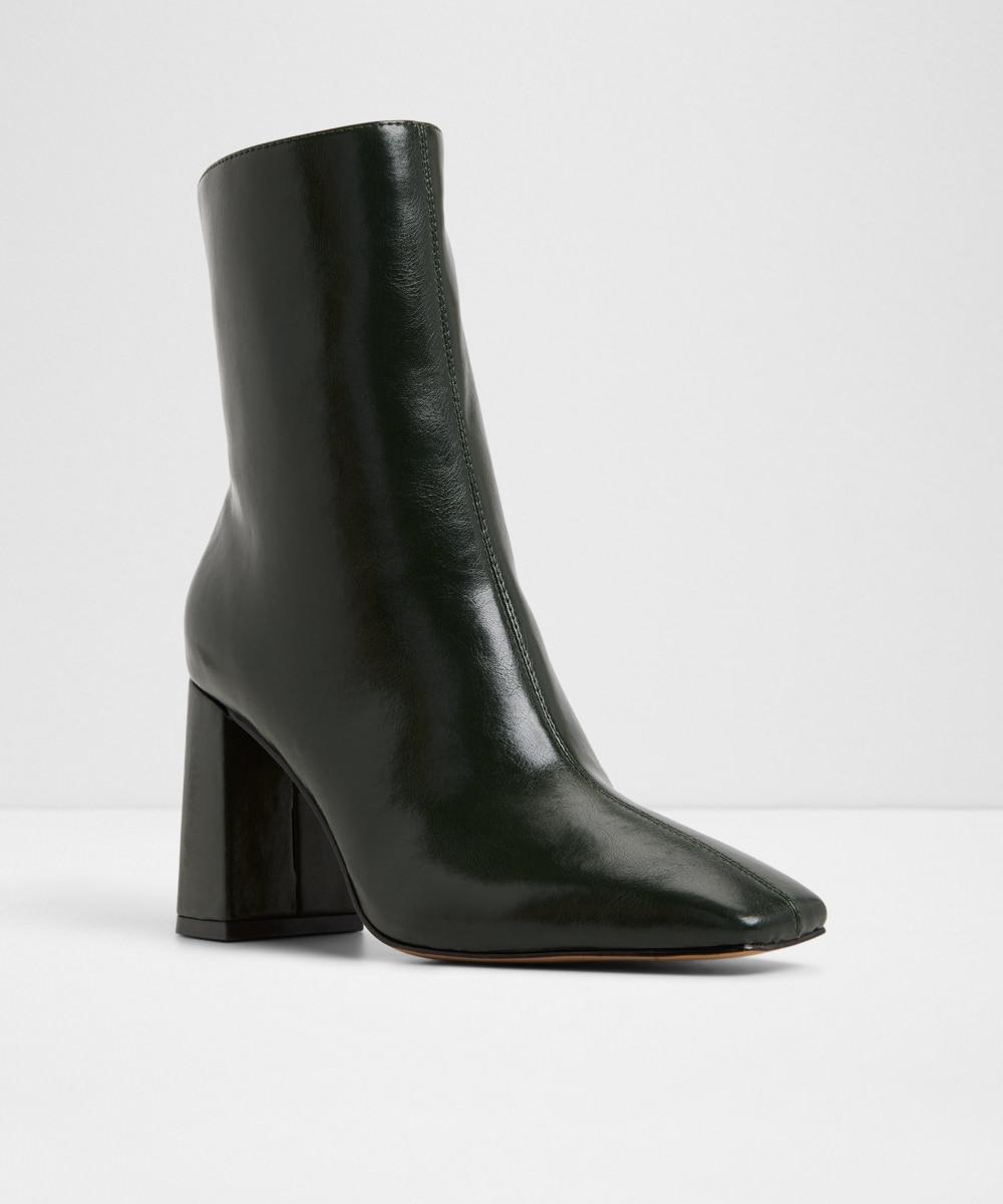 Botines básicos de mujer con punta cuadrada - Aldo - Verde Verde-4