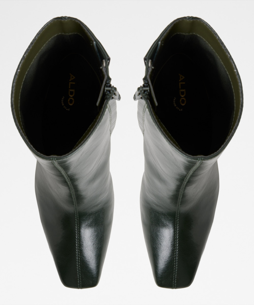 Botines básicos de mujer con punta cuadrada - Aldo - Verde Verde-6