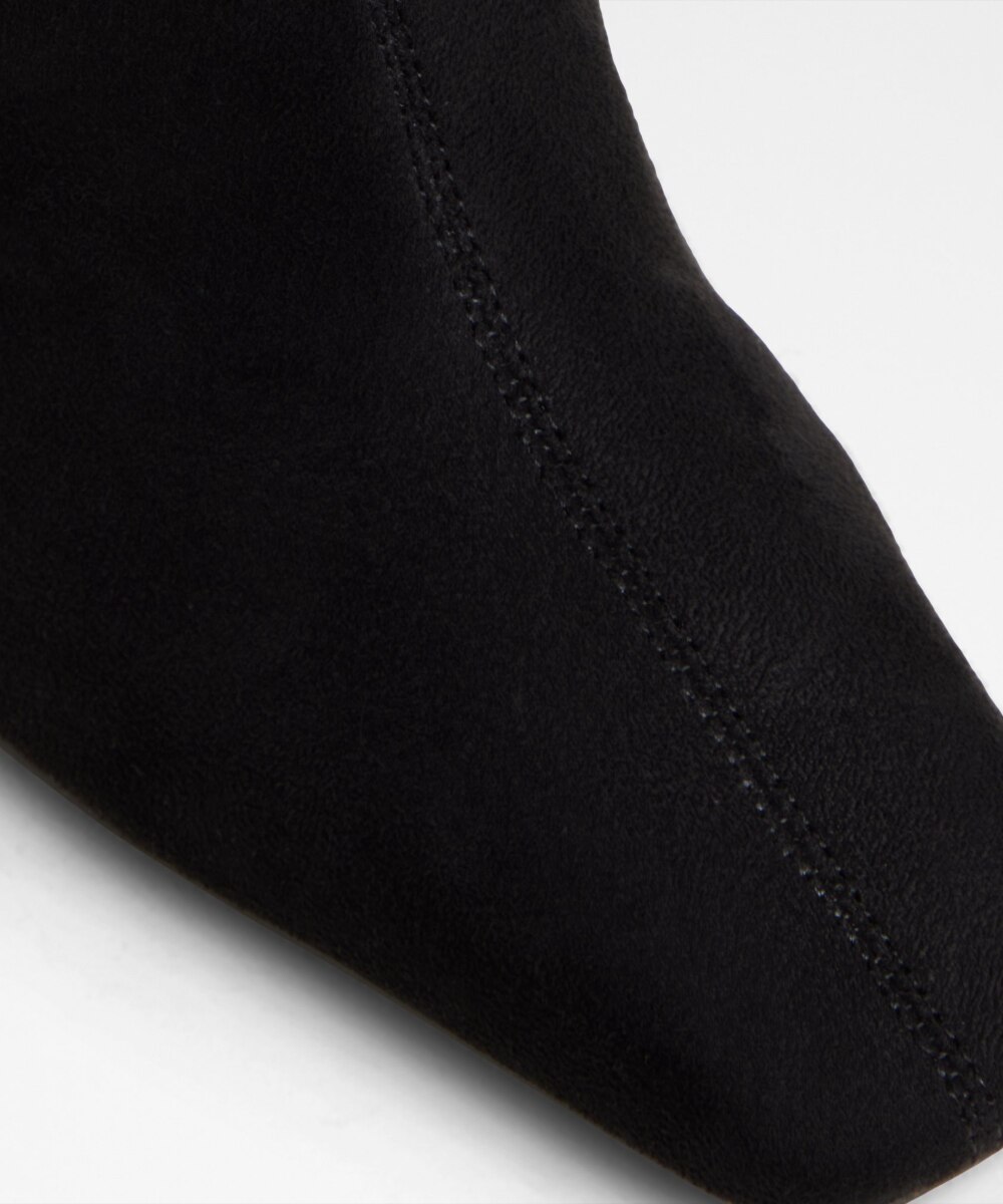 Botines básicos de mujer con punta cuadrada - Aldo - Negro mate Negro mate-7