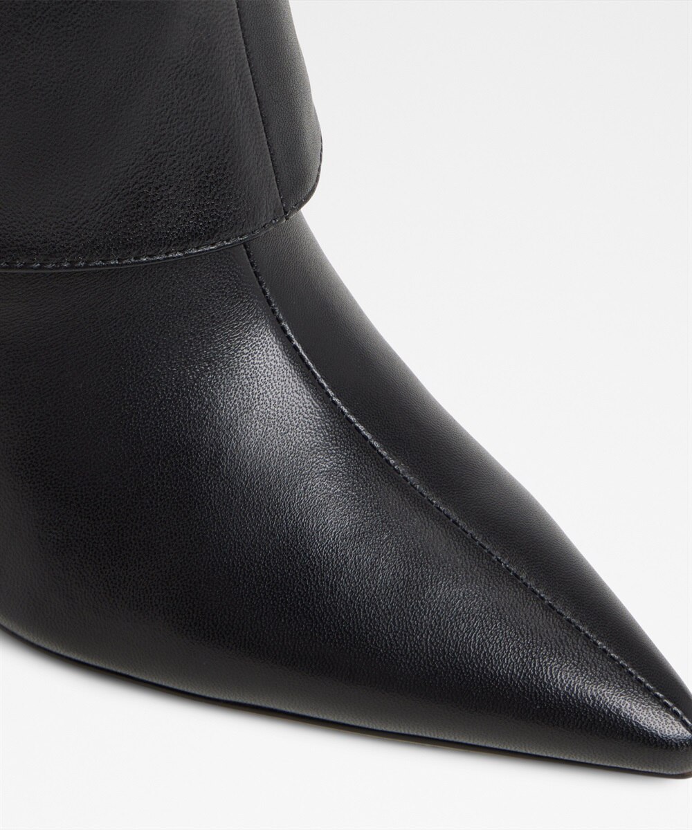 Botines básicos de mujer con punta afilada - Aldo - Negro Negro-3