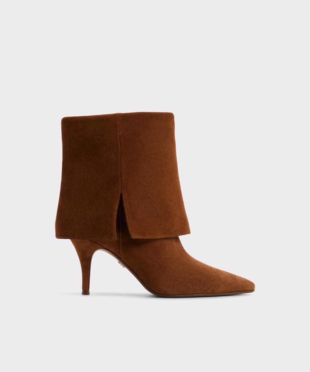 Botines básicos de mujer con punta afilada - Aldo - Camel Camel-1