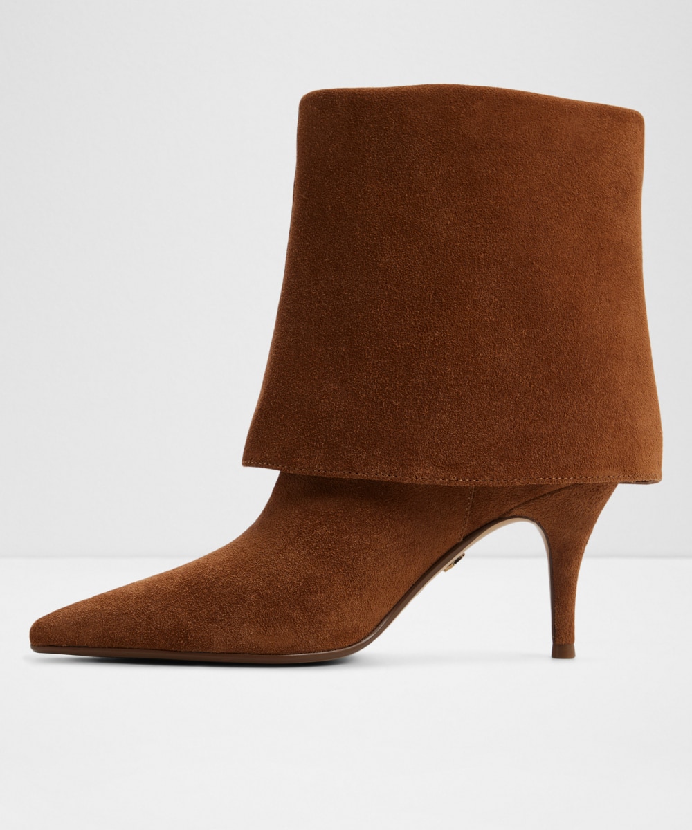 Botines básicos de mujer con punta afilada - Aldo - Camel Camel-3