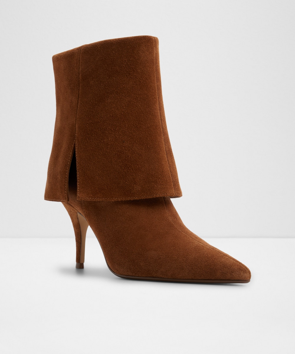 Botines básicos de mujer con punta afilada - Aldo - Camel Camel-2