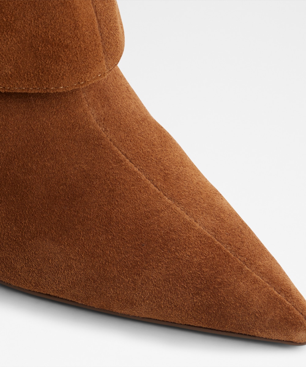 Botines básicos de mujer con punta afilada - Aldo - Camel Camel-5