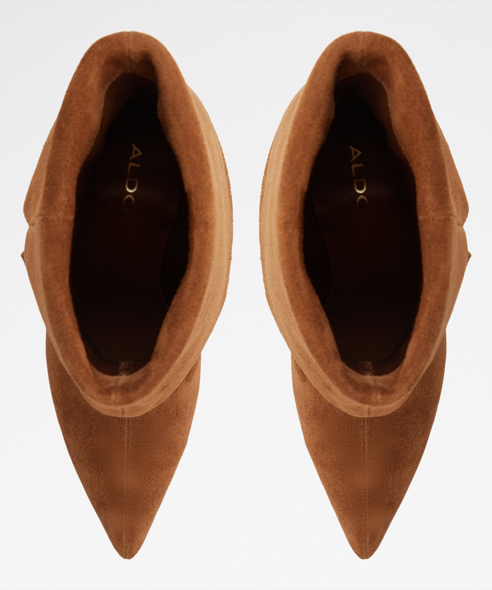 Botines básicos de mujer con punta afilada - Aldo - Camel Camel-6