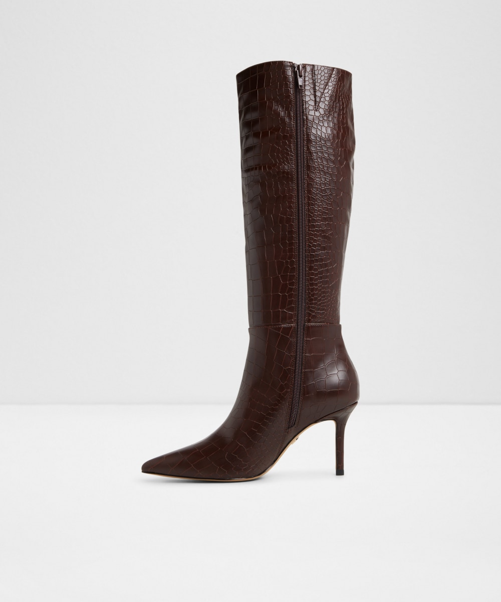 Botas básicas de mujer con punta afilada - Aldo - Marrón Marrón-5