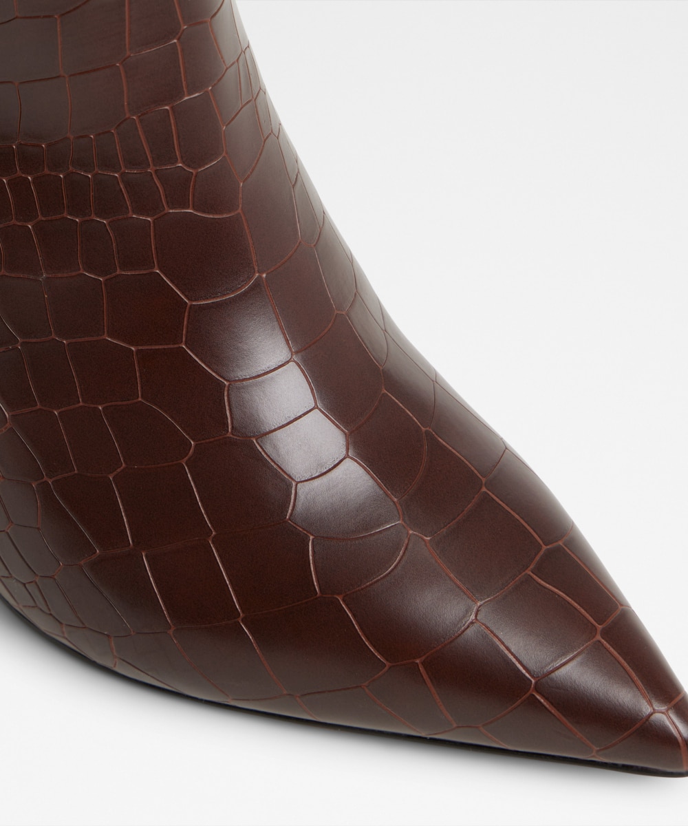 Botas básicas de mujer con punta afilada - Aldo - Marrón Marrón-6