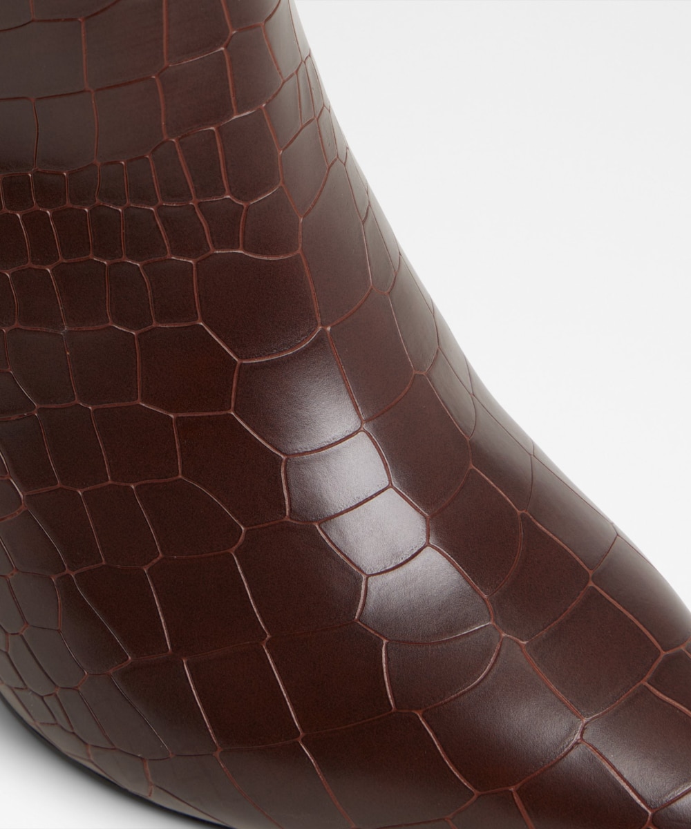 Botas básicas de mujer con punta afilada - Aldo - Marrón Marrón-4