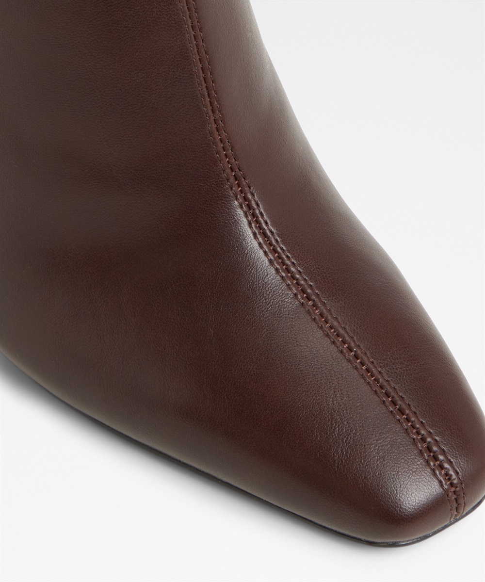 Botines básicos de mujer con punta cuadrada - Aldo - Marrón Marrón-4