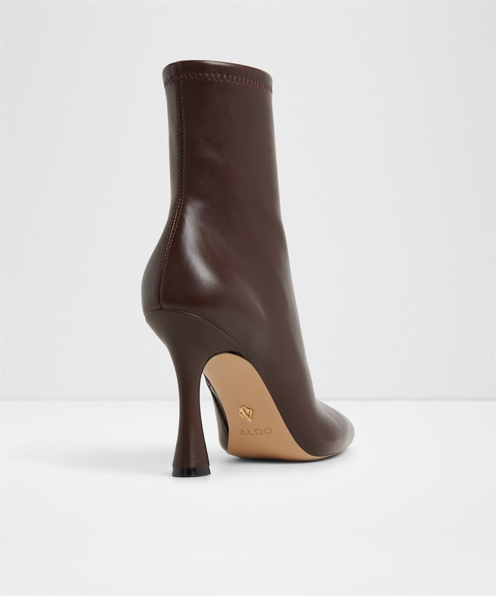 Botines básicos de mujer con punta cuadrada - Aldo - Marrón Marrón-2