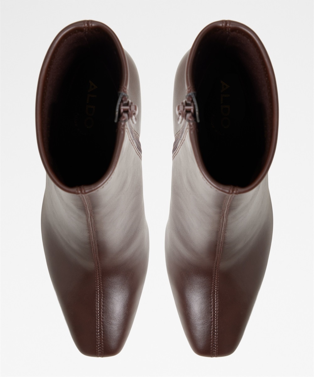 Botines básicos de mujer con punta cuadrada - Aldo - Marrón Marrón-6