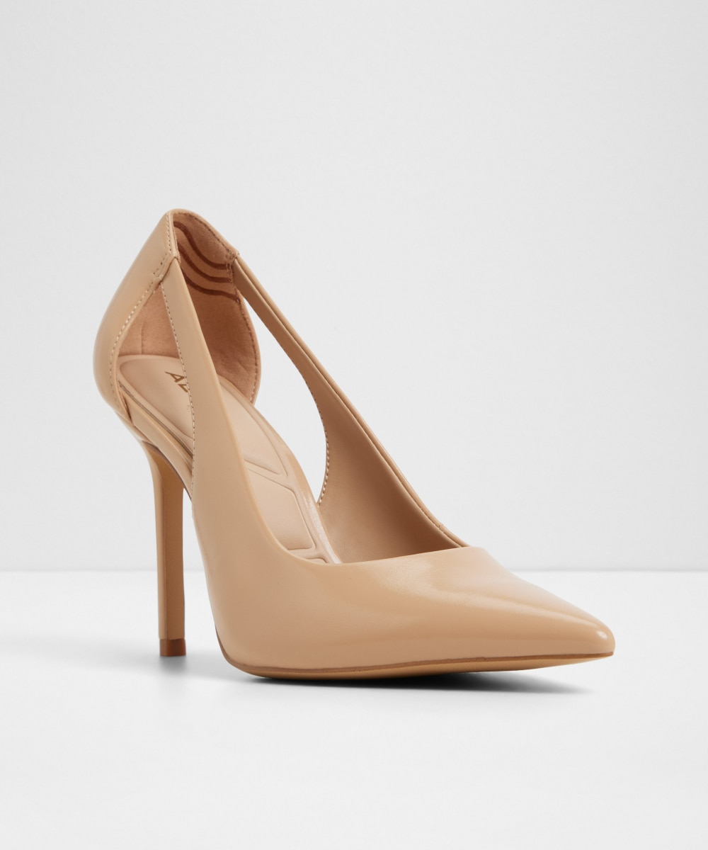 Zapatos de salón de mujer con punta afilada - Aldo - Beige Beige-4