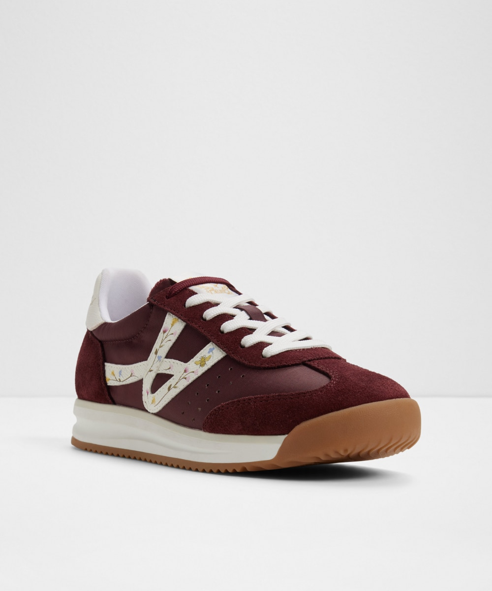 Zapatillas deportivas de mujer con punta redonda - Aldo - Burdeos Burdeos-4