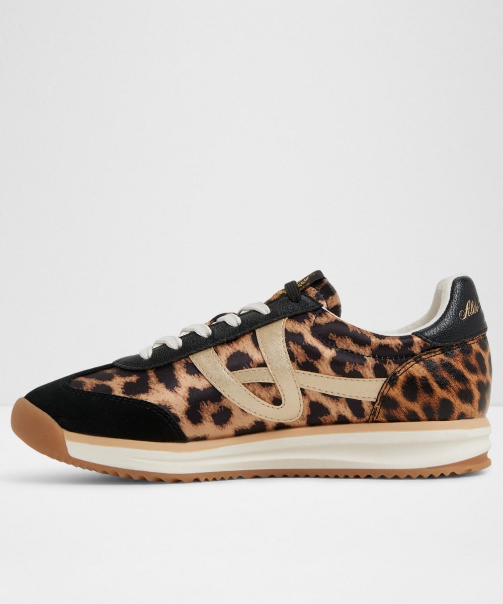 Zapatillas deportivas de mujer con punta redonda - Aldo - Negro Negro-2