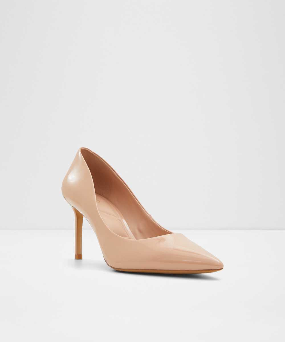 Zapatos de salón de mujer con punta afilada - Aldo - Beige Beige-4
