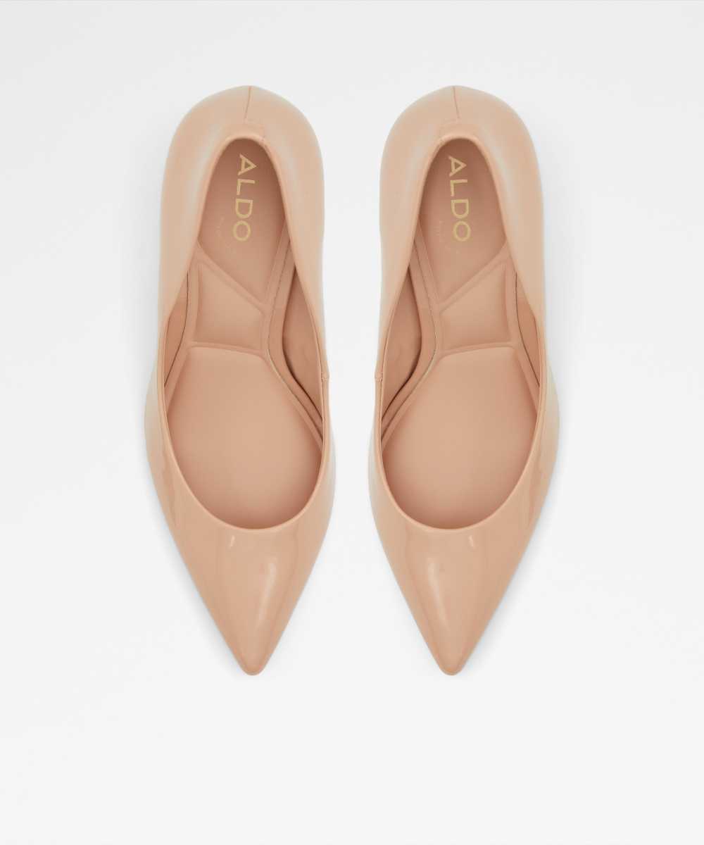 Zapatos de salón de mujer con punta afilada - Aldo - Beige Beige-6