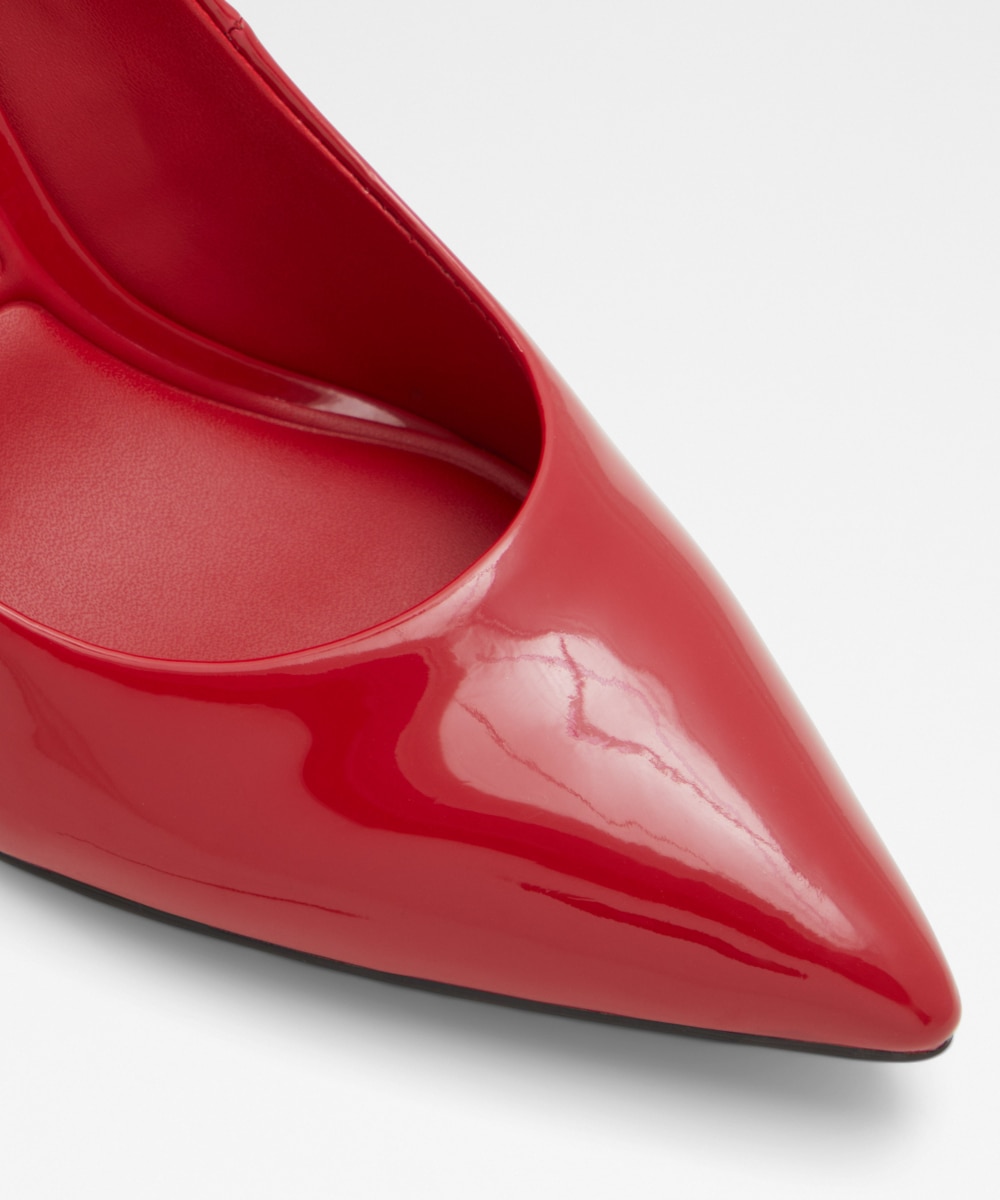 Zapatos de salón de mujer con punta afilada - Aldo - Rojo Rojo-5