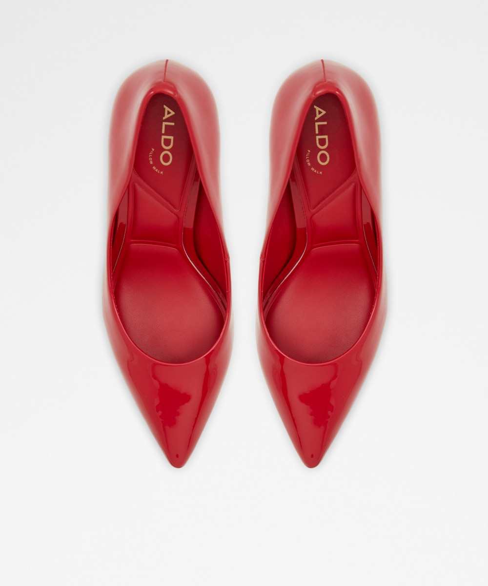 Zapatos de salón de mujer con punta afilada - Aldo - Rojo Rojo-6