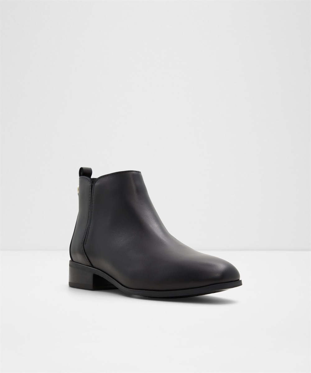 Botines básicos de mujer con punta redonda - Aldo - Negro Negro-5