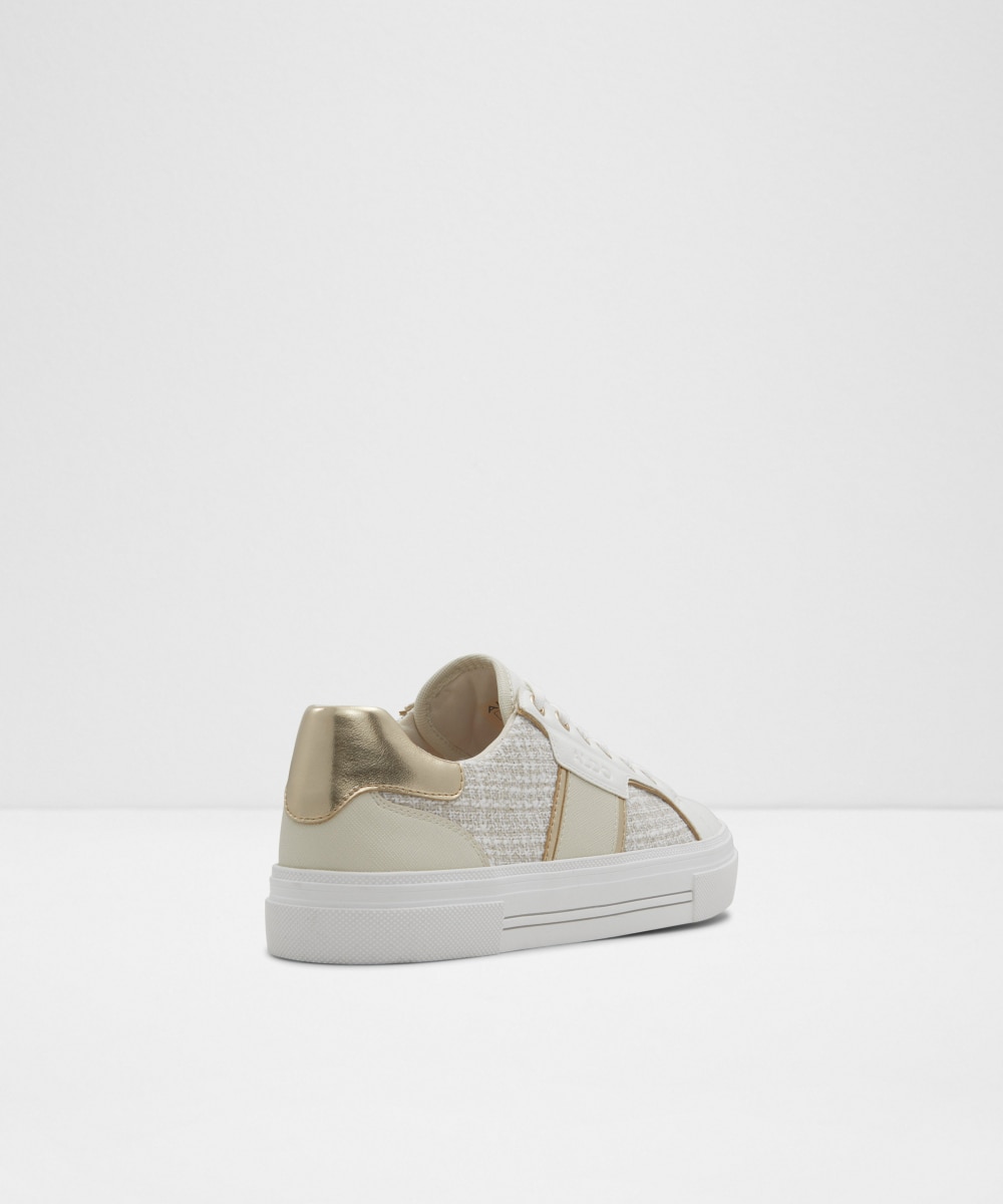 Zapatillas deportivas de mujer con punta redonda - Aldo - Blanco Blanco-3