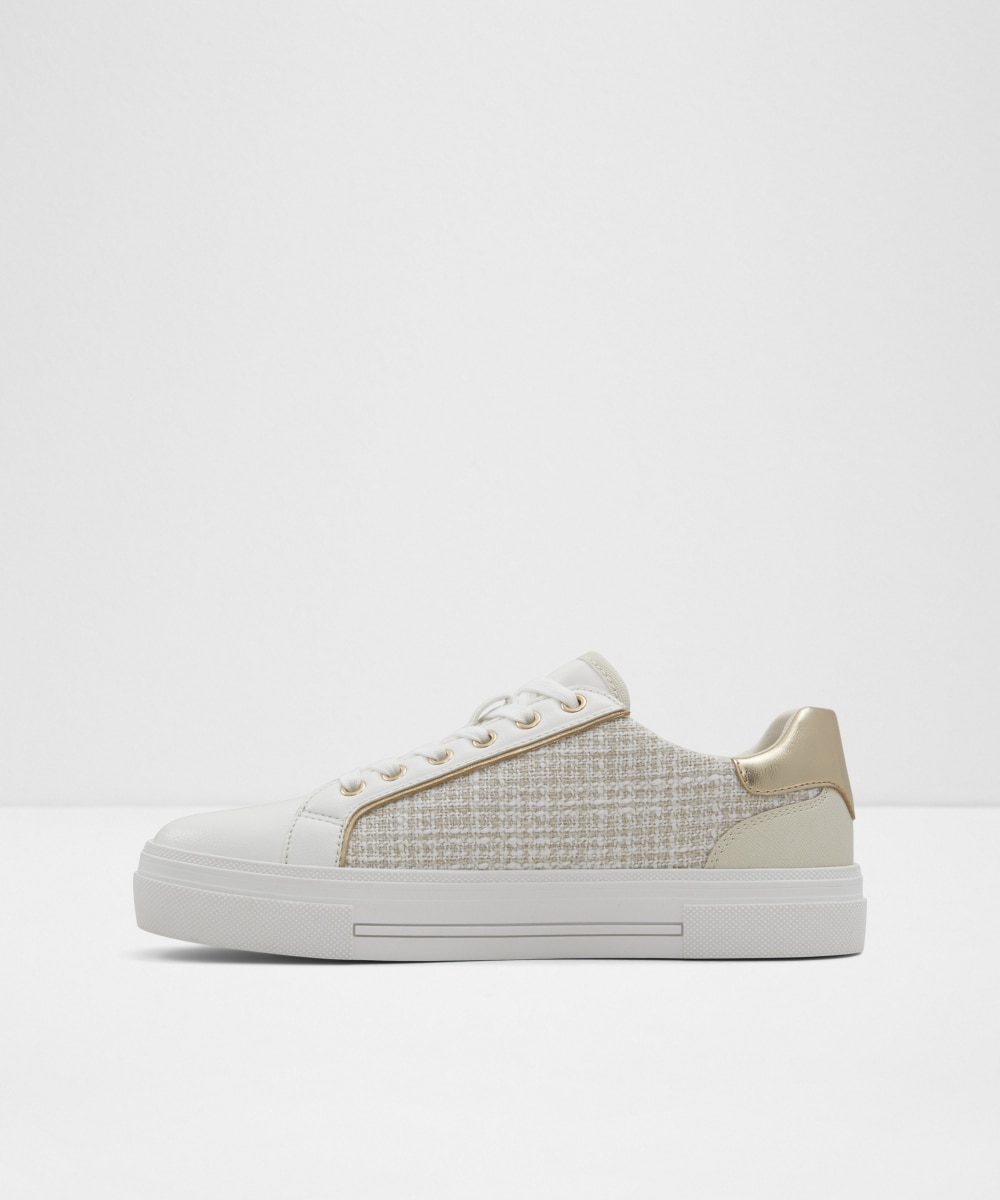 Zapatillas deportivas de mujer con punta redonda - Aldo - Blanco Blanco-2