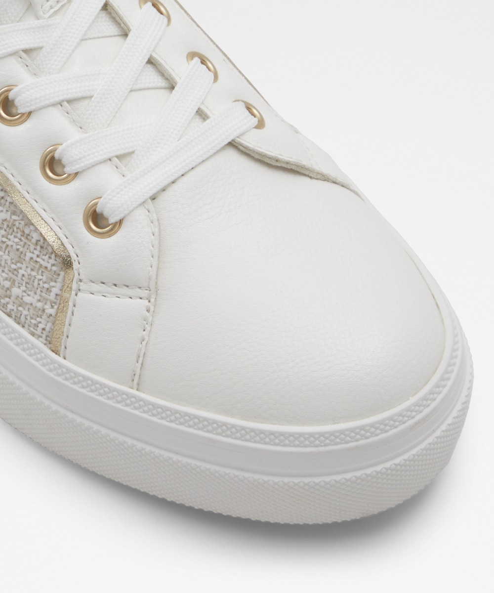Zapatillas deportivas de mujer con punta redonda - Aldo - Blanco Blanco-5