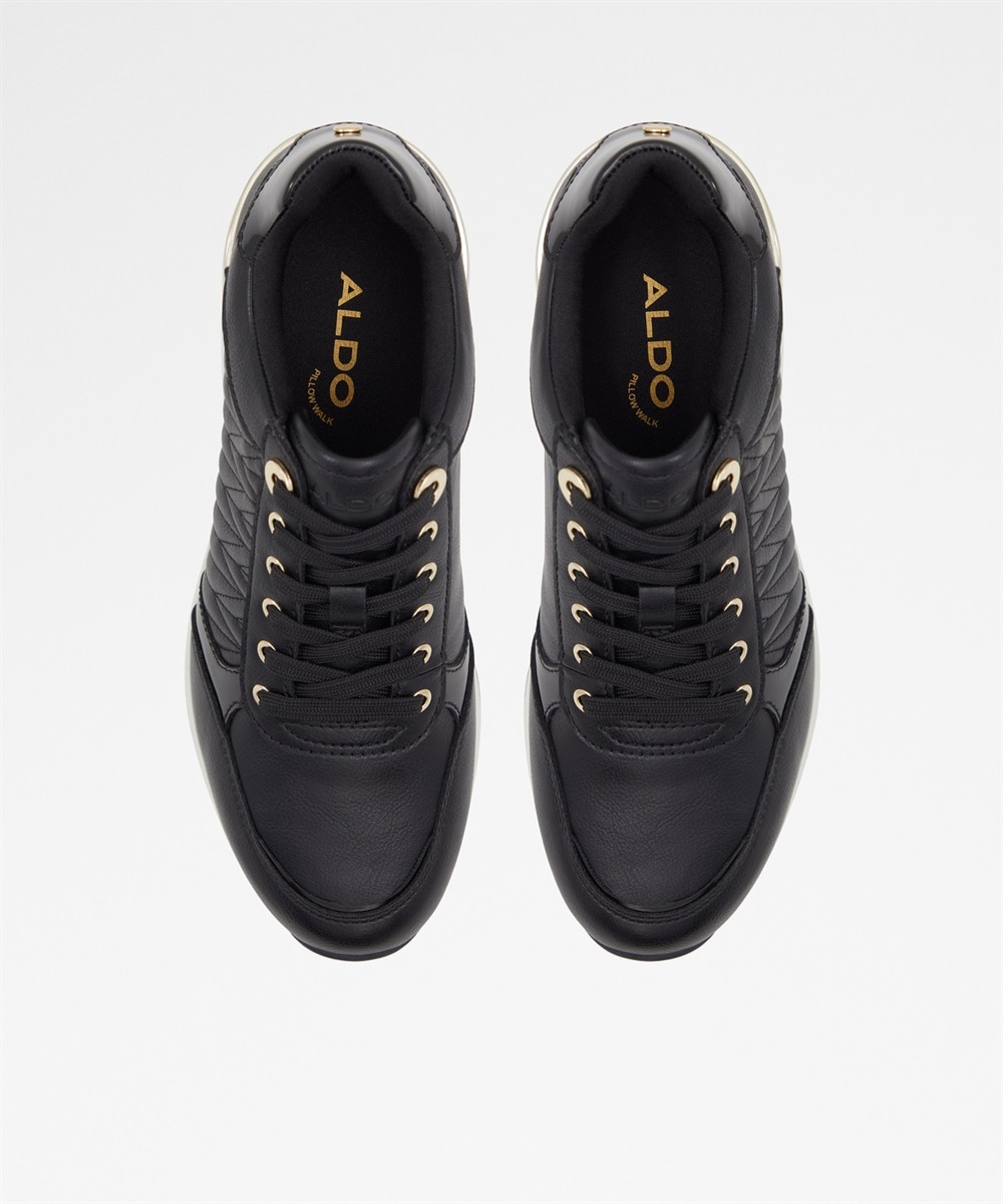Zapatillas deportivas de mujer con punta redonda - Aldo - Negro Negro-3