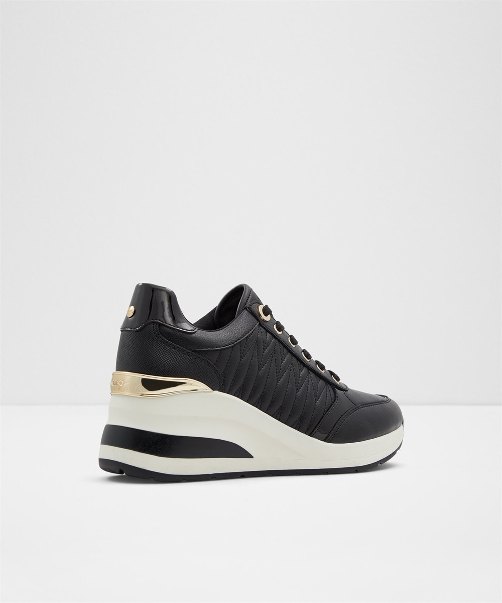 Zapatillas deportivas de mujer con punta redonda - Aldo - Negro Negro-2